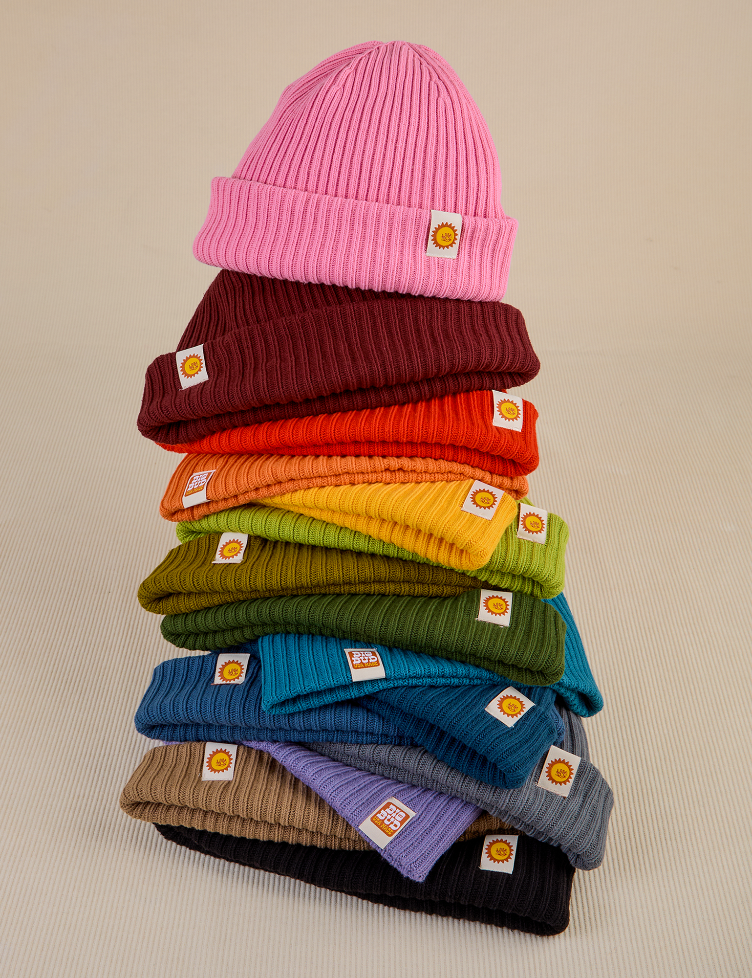 Ribbed Beanie – BIG BUD PRESS