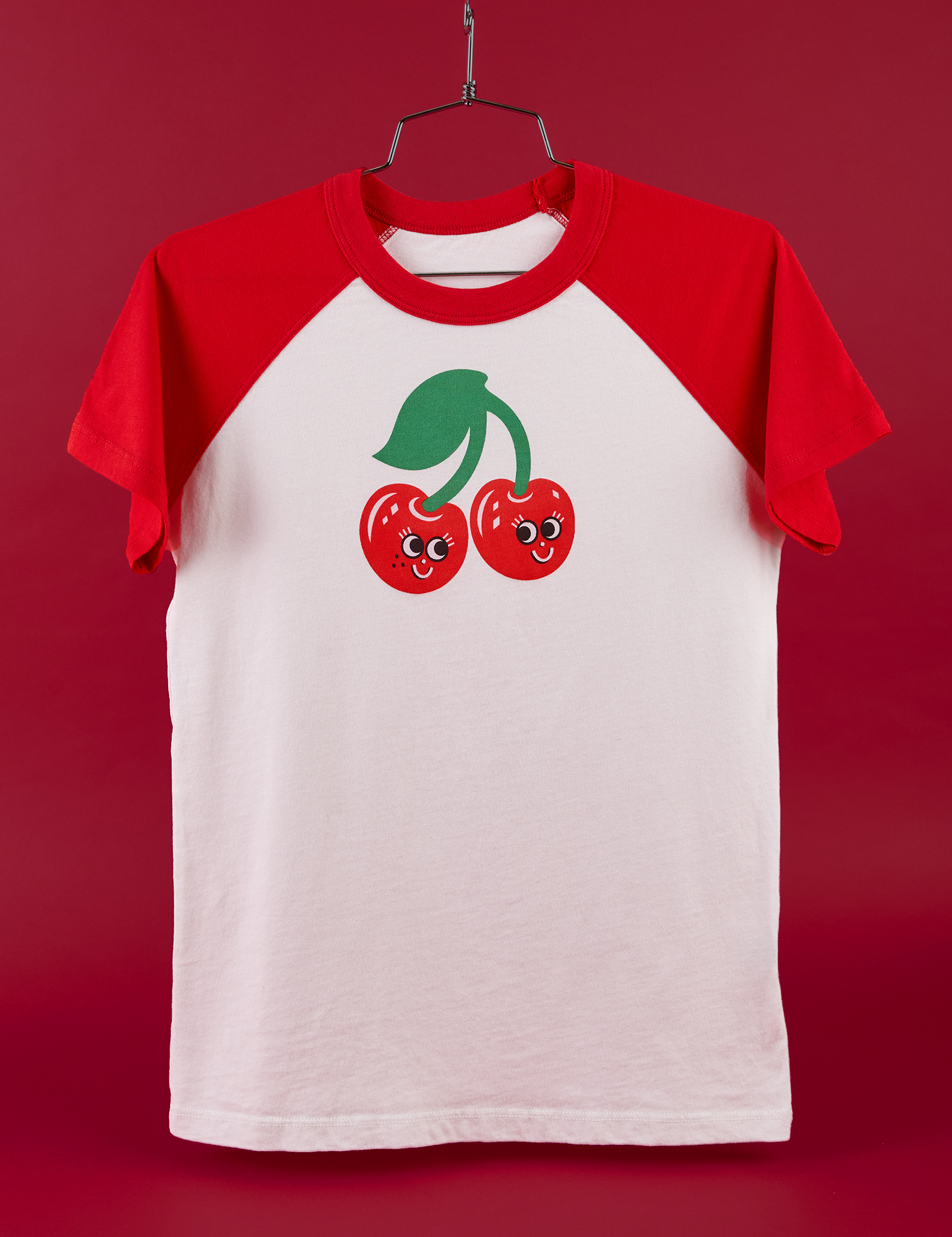 Produce Raglan Tee - Cherry – BIG BUD PRESS