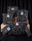 Spider Webs Printed Bags: Everday Tote, Shopper Tote, Zip Mini Tote, XL Zip Tote, Pencil Pouch and Cell Phone Tote.