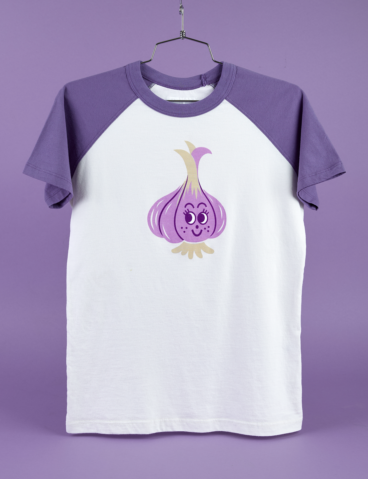 Produce Raglan Tee - Garlic – BIG BUD PRESS