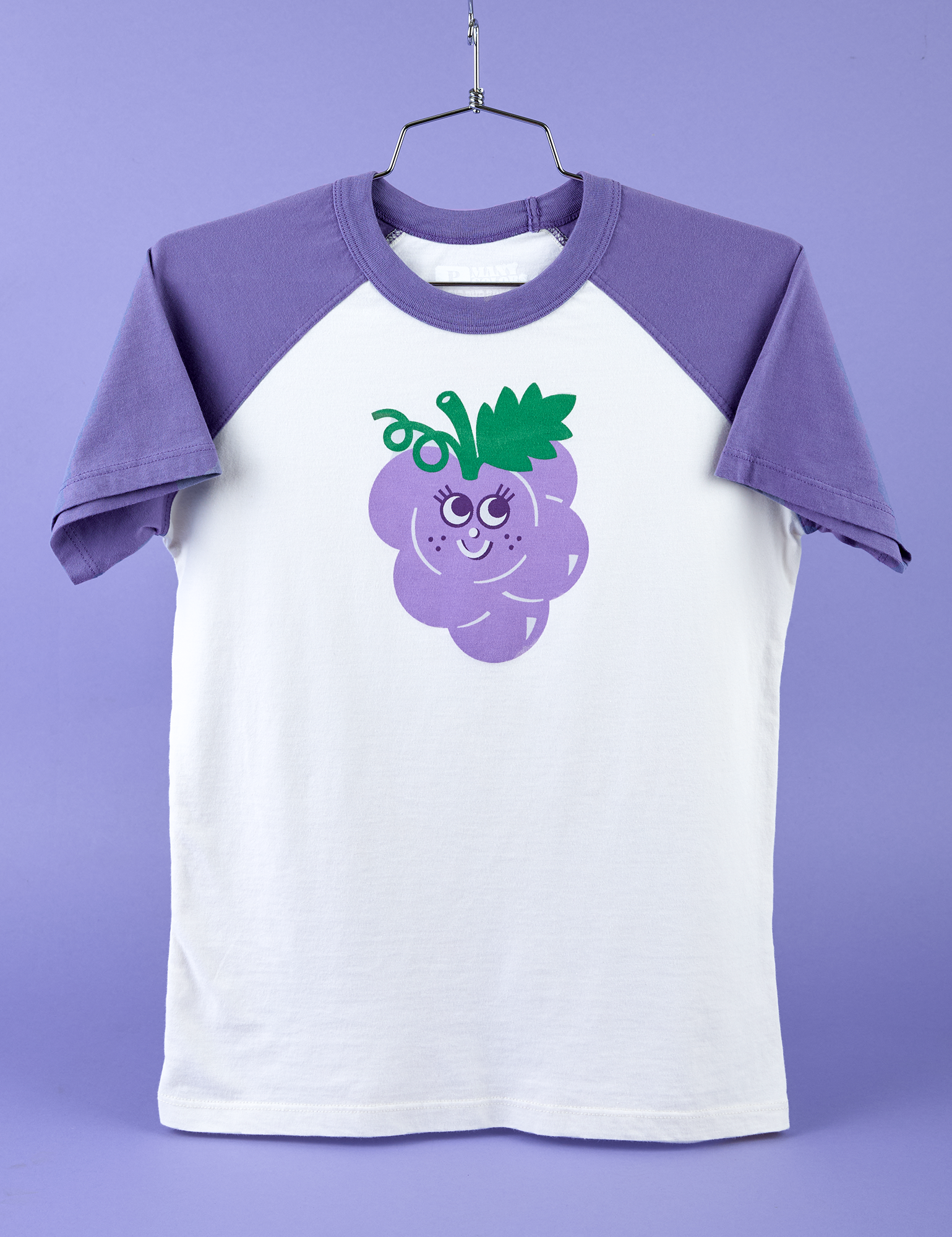 Produce Raglan Tee - Grape – BIG BUD PRESS