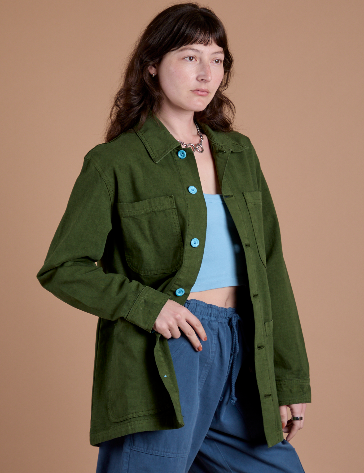 Ripstop Field Coat - Evergreen – BIG BUD PRESS