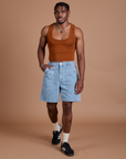 Carpenter Shorts - Light Wash