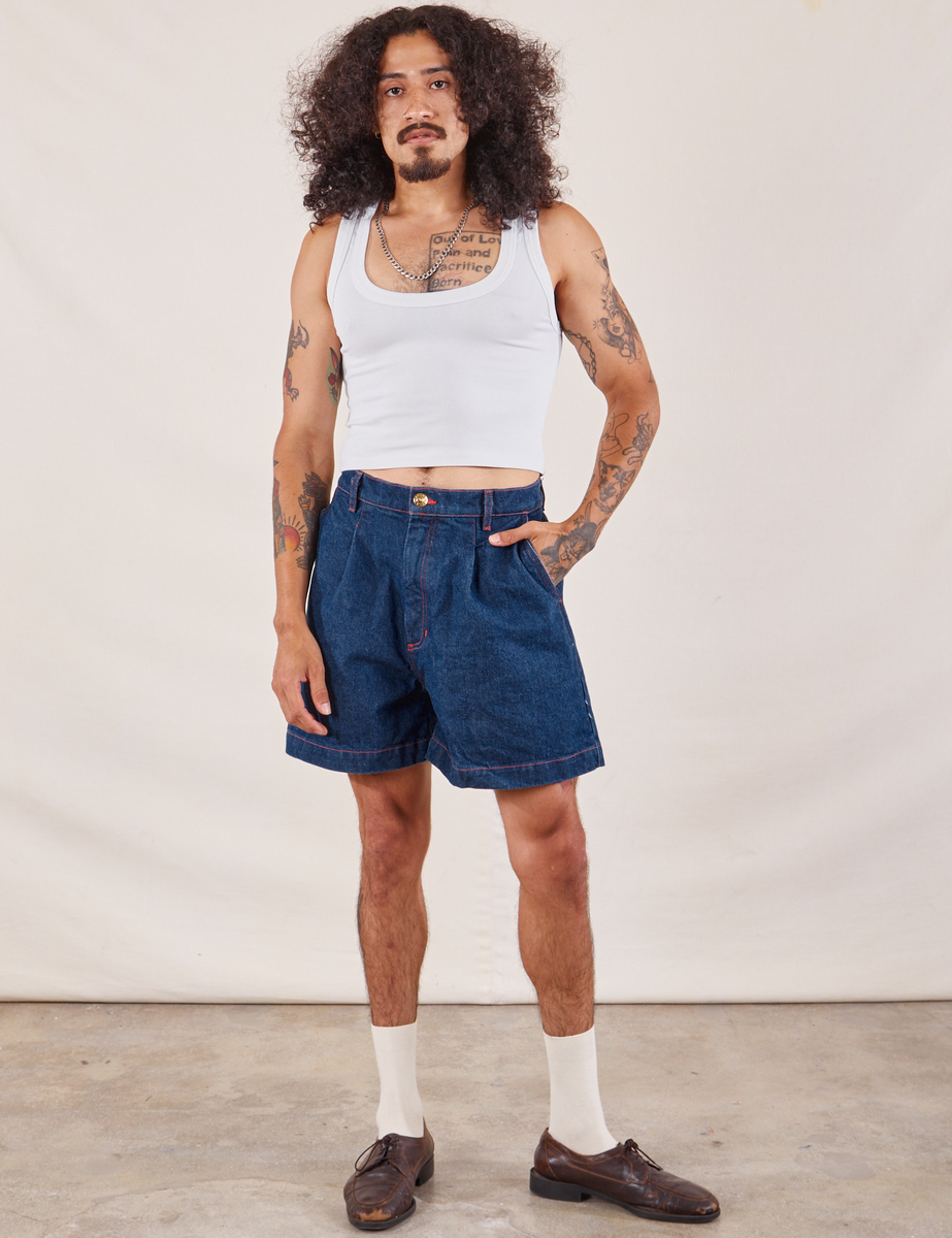 【ODOR】Rush bermuda pants 01ECOMMDENIMTROUSERSHORTSJESSE