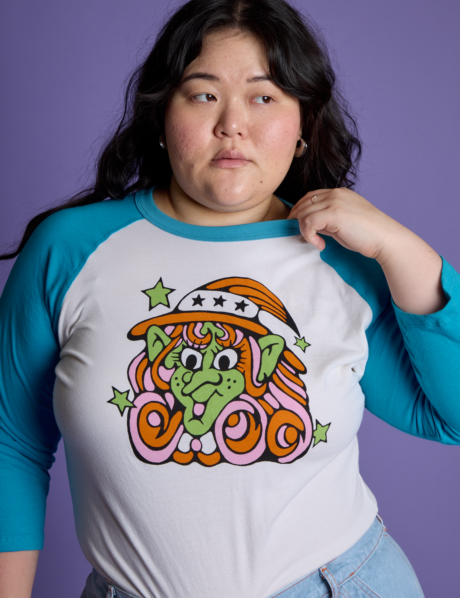Halloween Raglan Tee - Witch – BIG BUD PRESS