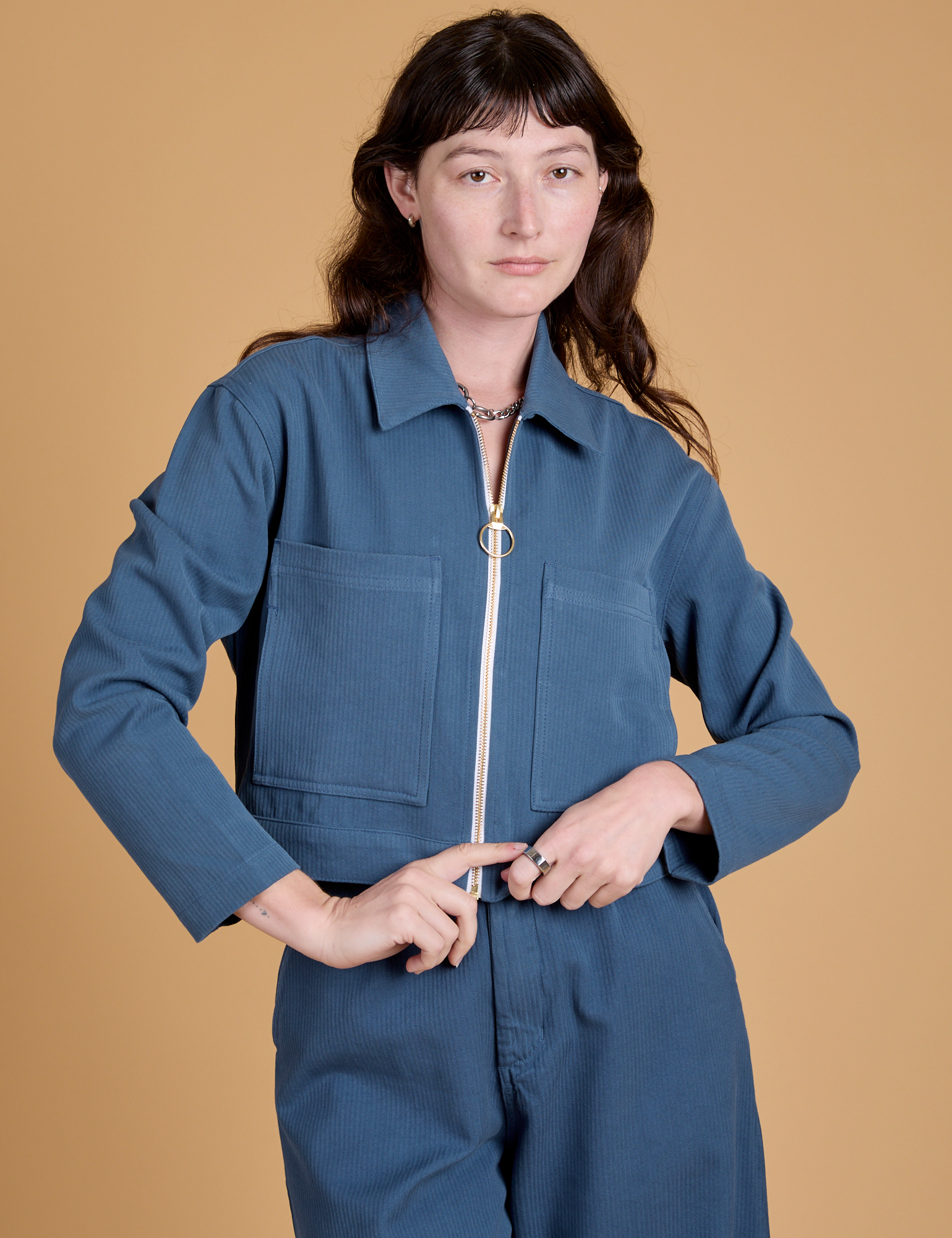 Heritage Mechanic Jacket - French Blue *FINAL SALE* – BIG BUD PRESS