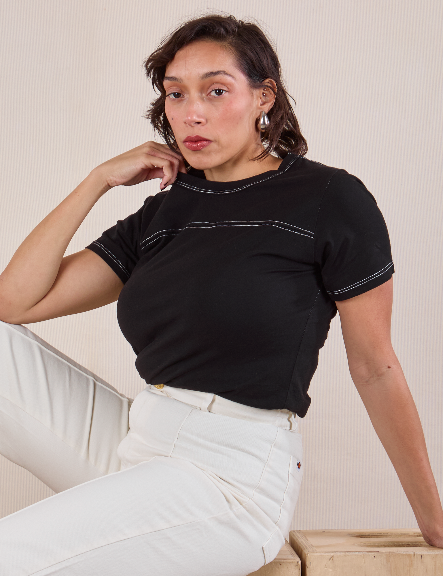 Jr. Varsity Tee - Basic Black – BIG BUD PRESS