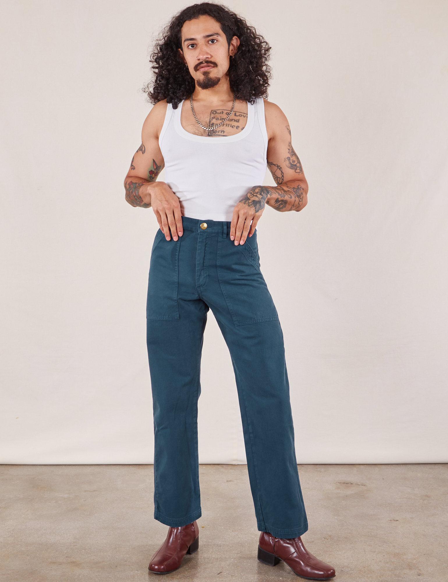 Work Pants Lagoon – BIG BUD PRESS
