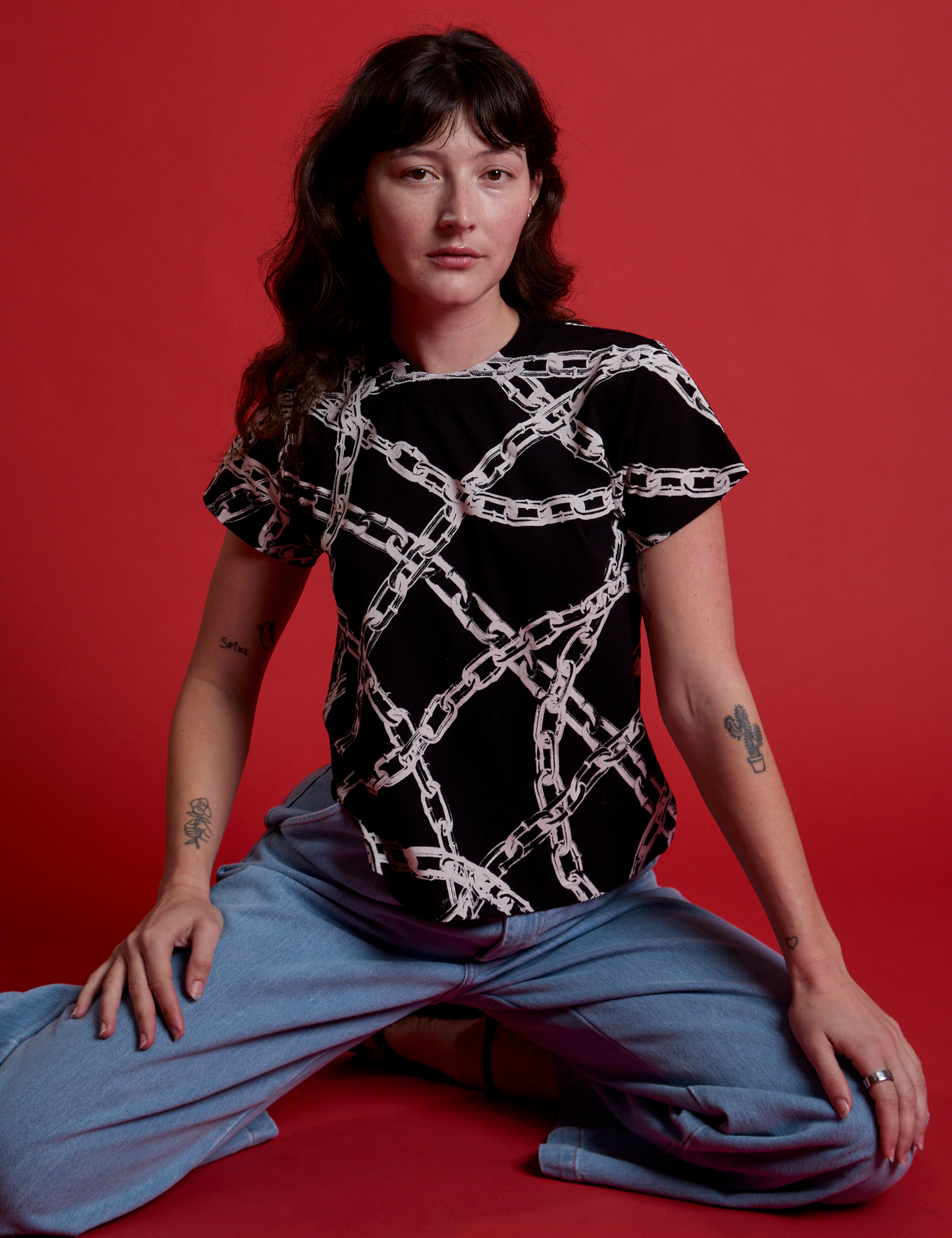 Chain Link Vintage Tee - Basic Black – BIG BUD PRESS