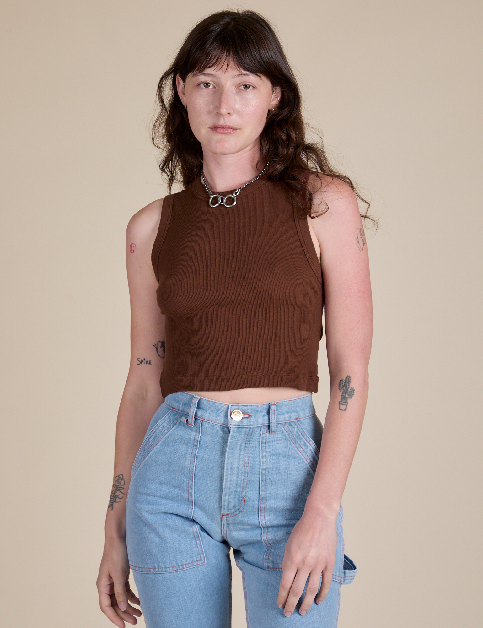 Muscle Tee - Fudgesicle Brown – BIG BUD PRESS