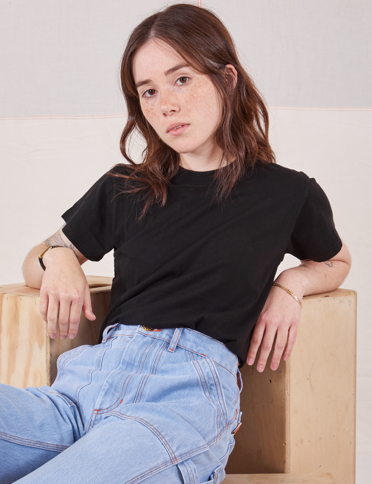 The Organic Vintage Tee - Basic Black