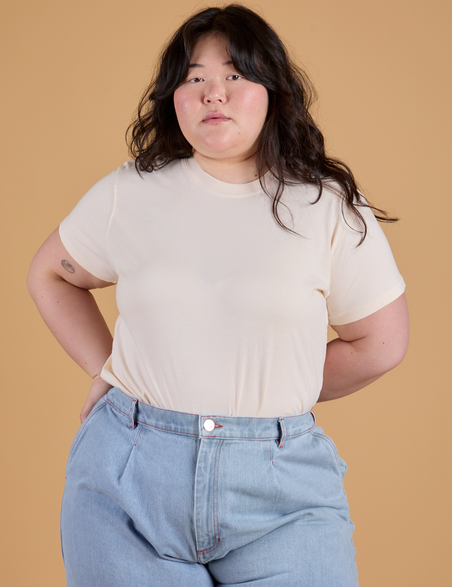 The Organic Vintage Tee - Vintage Off White – BIG BUD PRESS
