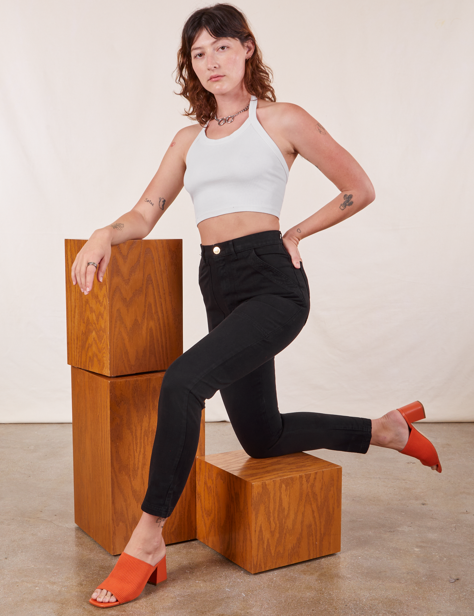 Pencil style pants deals
