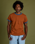 Vintage Ringer Tee - Burnt Terracotta