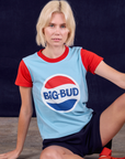 Vintage Tee in Cola on Madeline