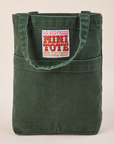 Mini Tote Bag in Swamp Green
