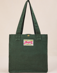 Shopper Tote Bag in Swamp Green