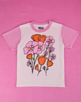 Anniversary Tee in Pink Poppy
