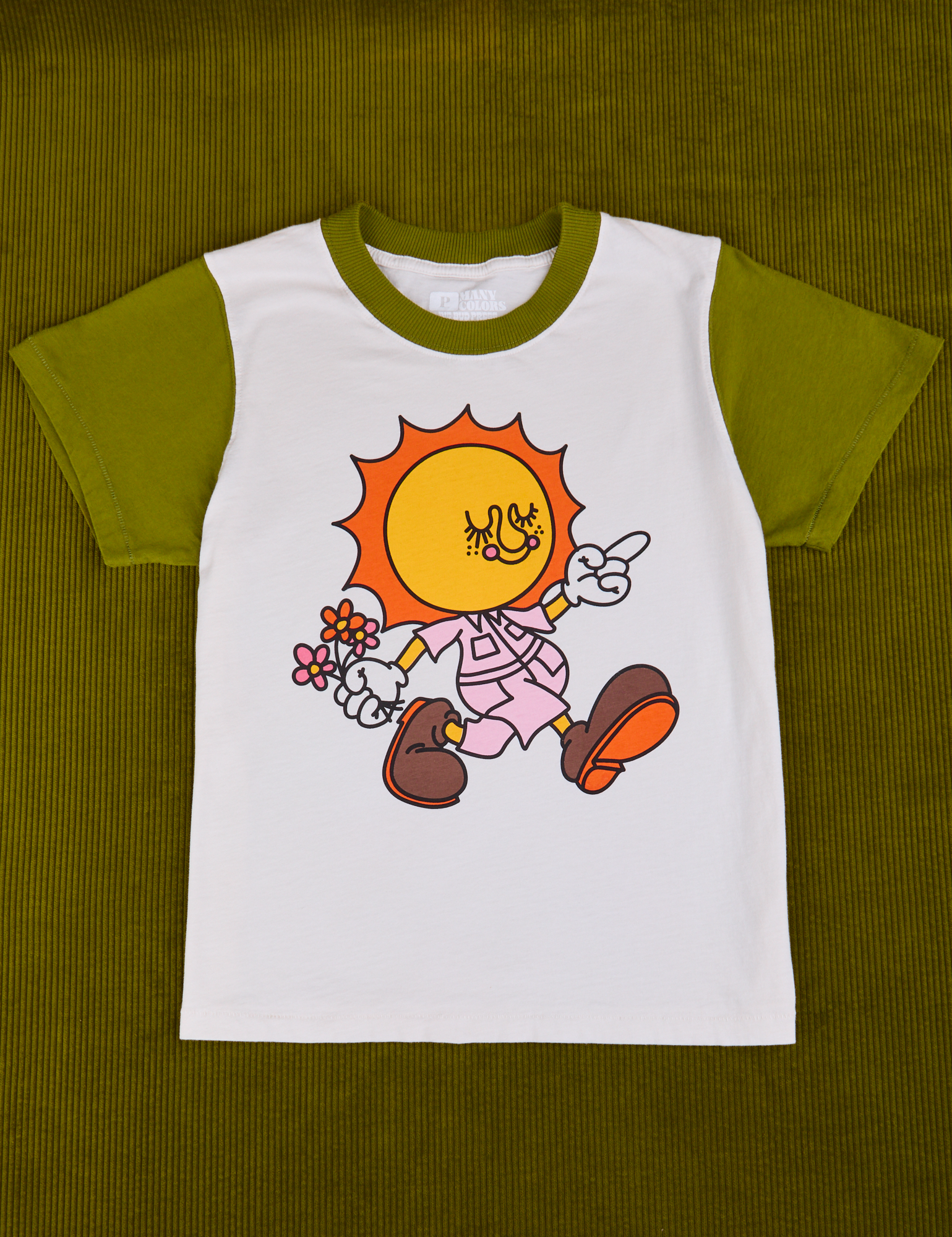 Anniversary Tee in Walkin' On Sun Baby
