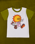 Anniversary Tee in Walkin' On Sun Baby