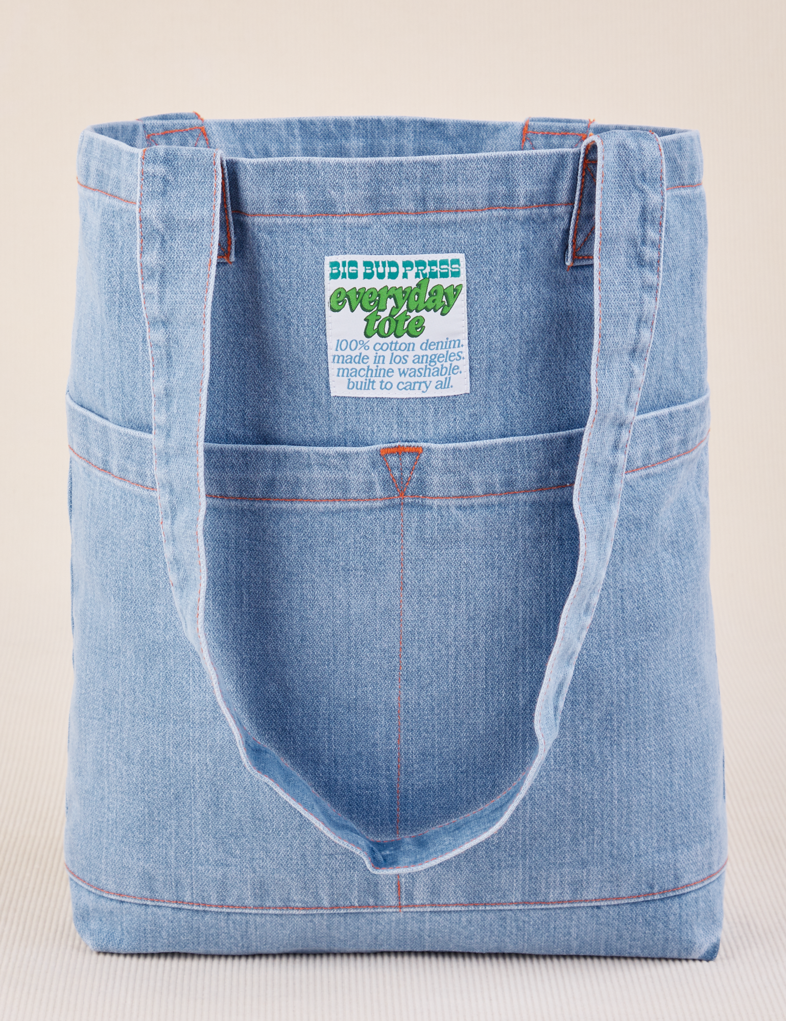 Denim Everyday Tote Bag in Light Wash