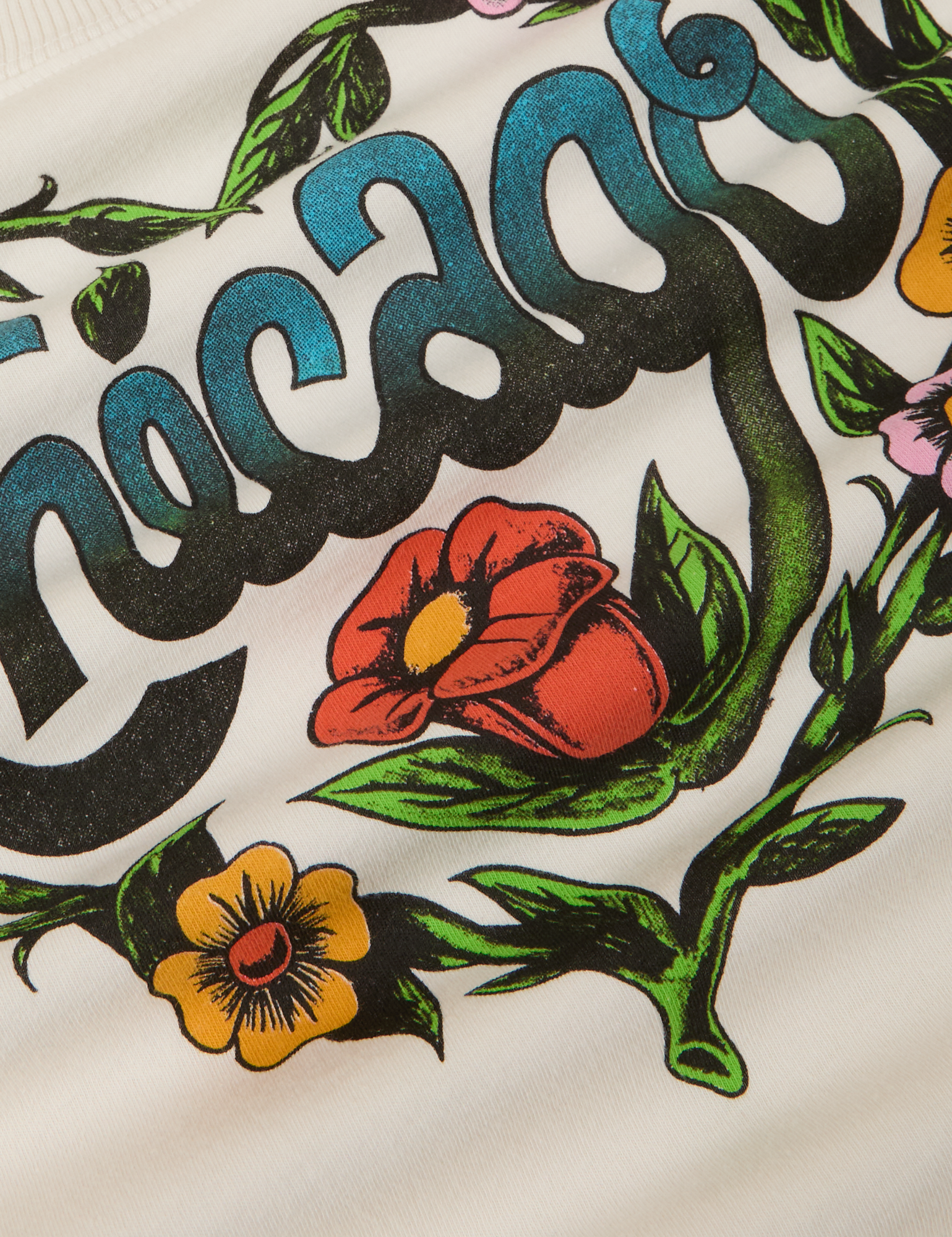 Chicago Tourist Tee close up
