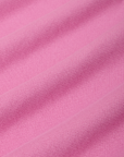 Cropped Zip Hoodie - Bubblegum Pink