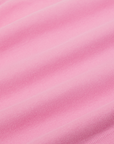 Cropped Cami in Bubblegum Pink fabric detail close up