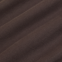 Cropped Cami in Espresso Brown fabric detail close up