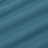 Halter Top in Marine Blue fabric detail close up