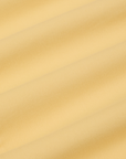 Short Sleeve Jumpsuit in Butter Yellow fabric detail close up