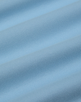Cropped Tank Top in Baby Blue fabric detail close up