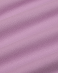 Cropped Tank Top in Lilac fabric detail close up
