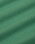 Cropped Tank Top in Seafoam Green fabric detail close up