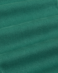 Original Overalls in Mono Hunter Green fabric detail close up