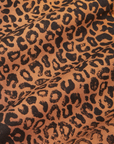 Leopard Work Pants fabric detail close up