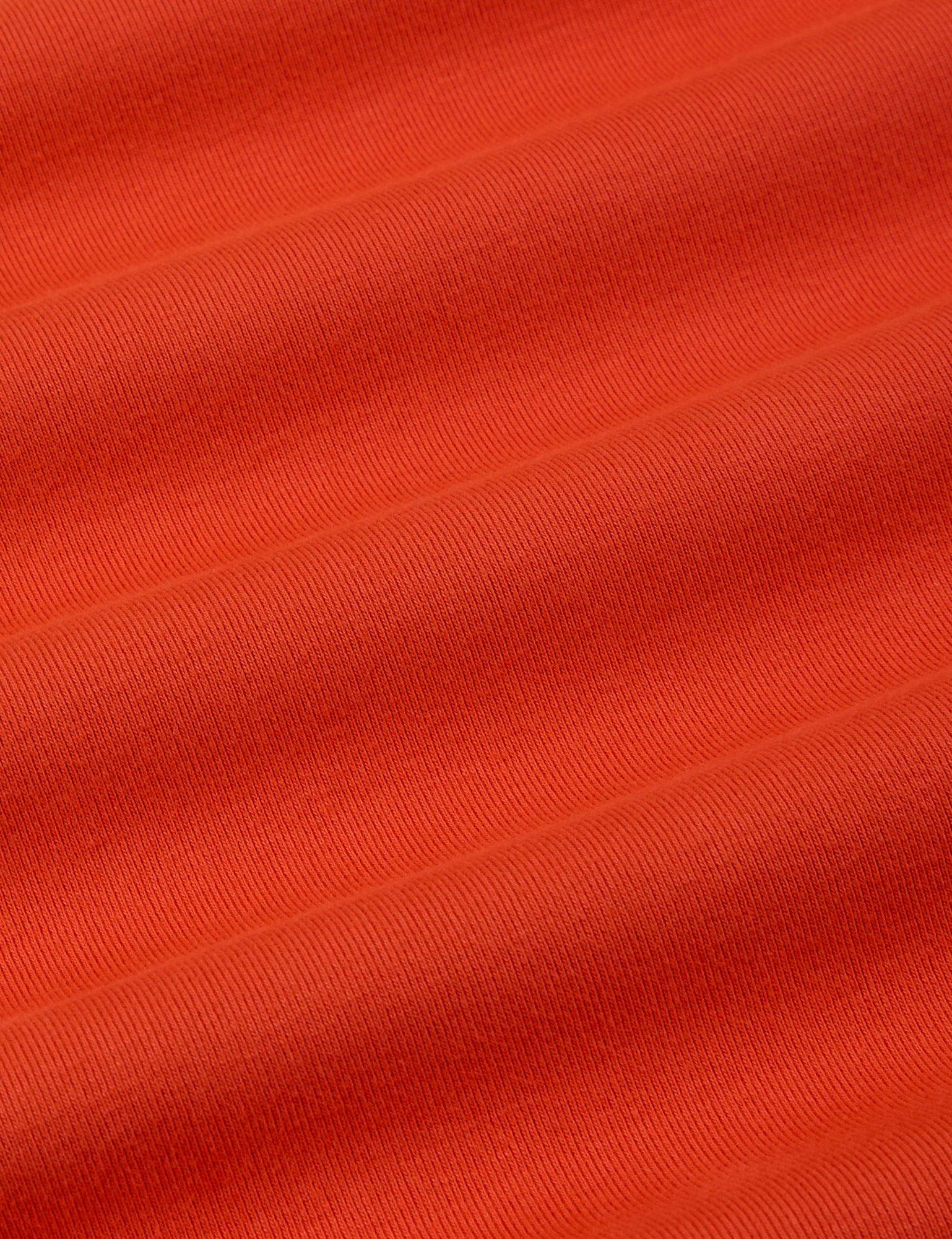 Long Sleeve Baby Tee - Chili Red