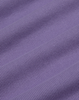 Muscle Tee in Faded Grape fabric detail close up