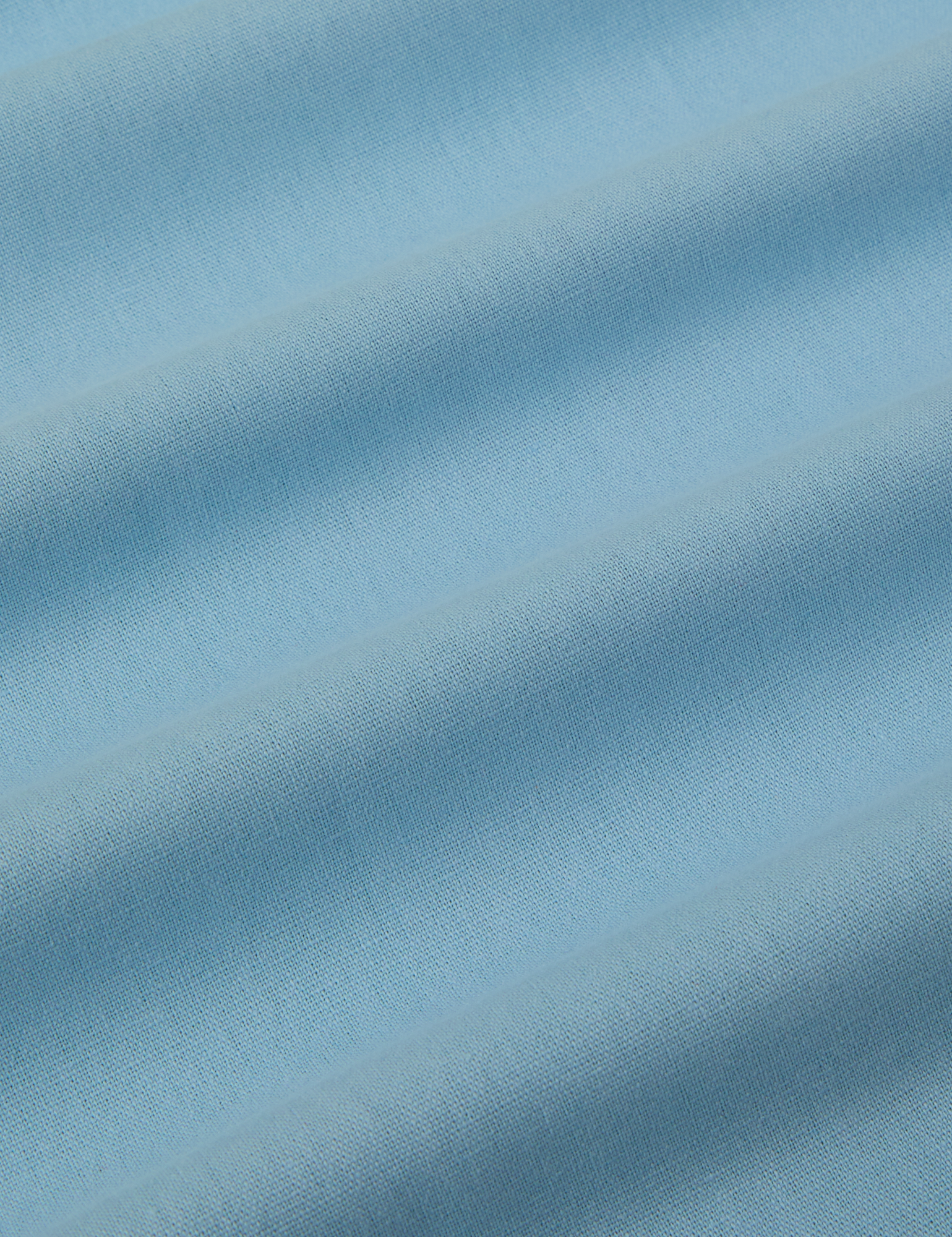 Pantry Button-Up in Baby Blue fabric detail close up