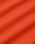 Pantry Button-Up in Chili Red fabric detail close up