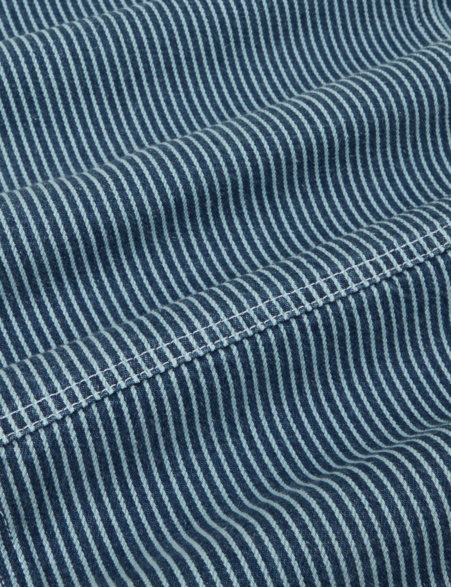 Railroad Carpenter Jeans in Baby Blue fabric detail close up