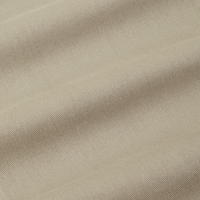 Short Sleeve Jumpsuit in Khaki Grey fabric detail close up