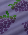 Paintstamped Work Pants in Grape close up of grapes