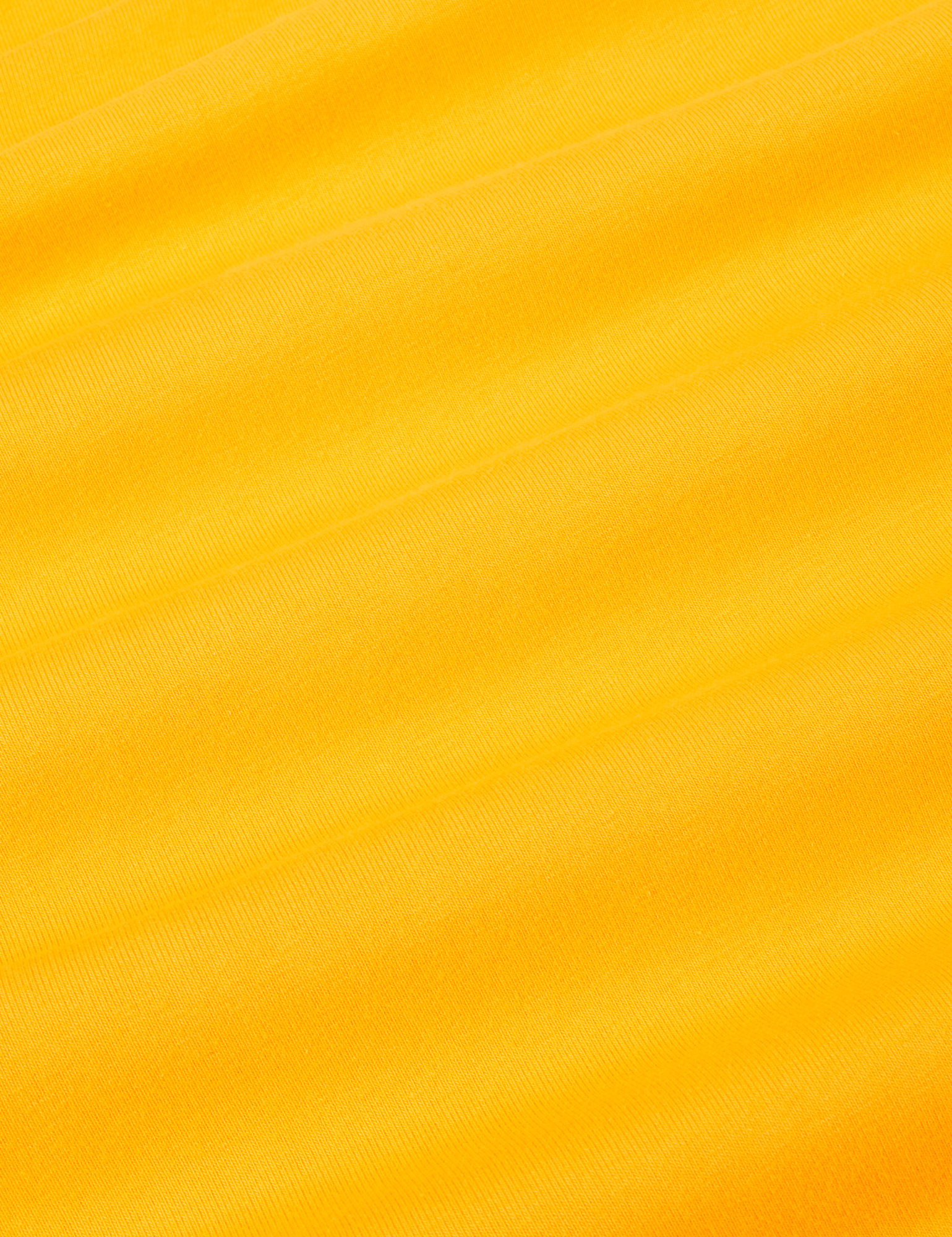Tank Top in Sunshine Yellow fabric detail close up