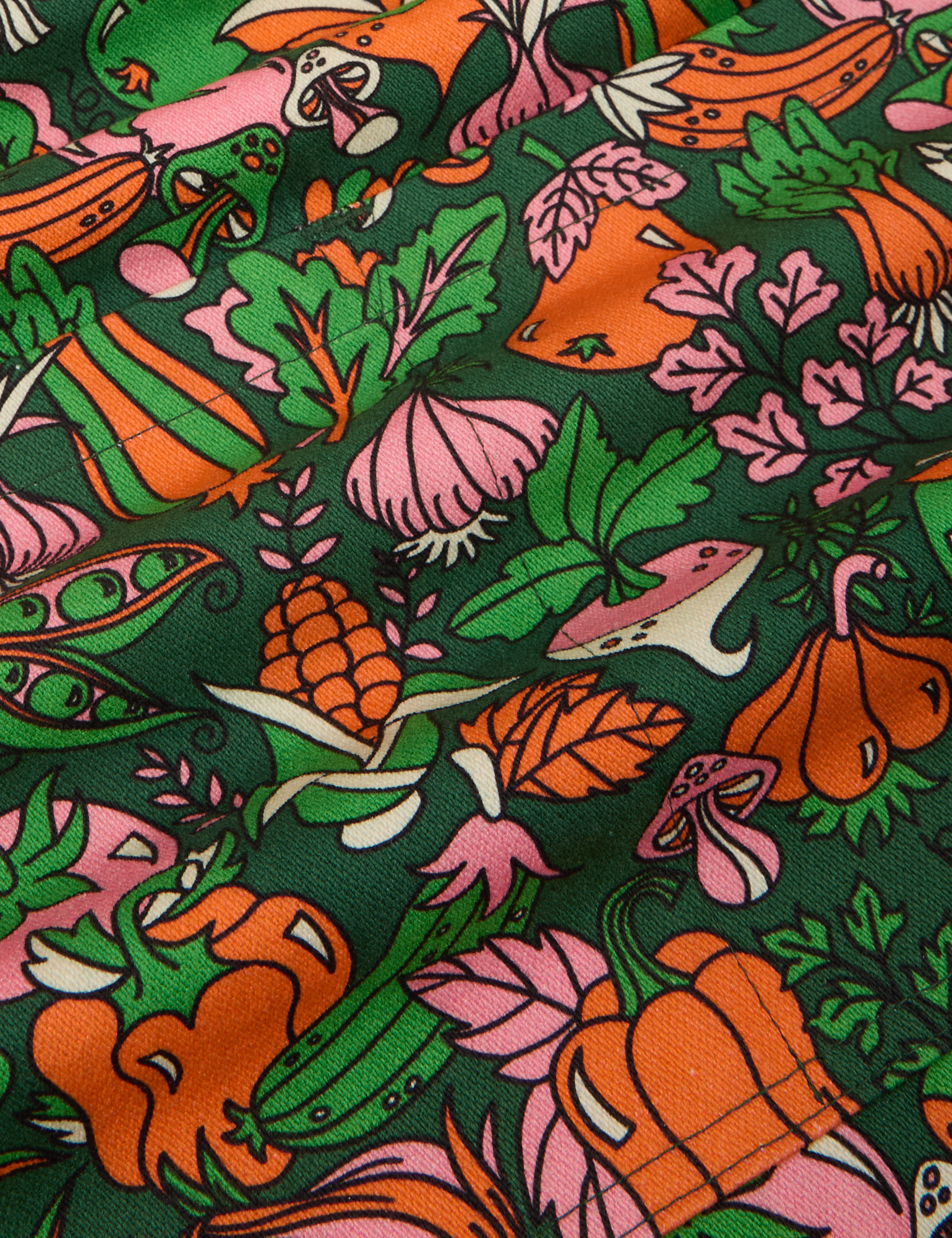 Kitchen Collection Full Apron fabric detail close up