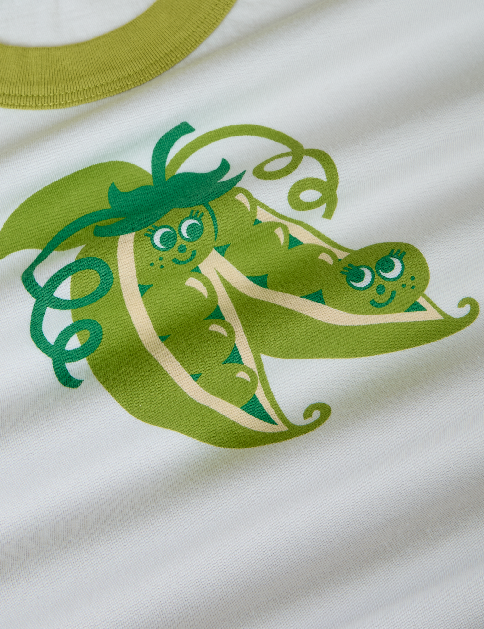 Produce Raglan Tee - Snap Peas – BIG BUD PRESS