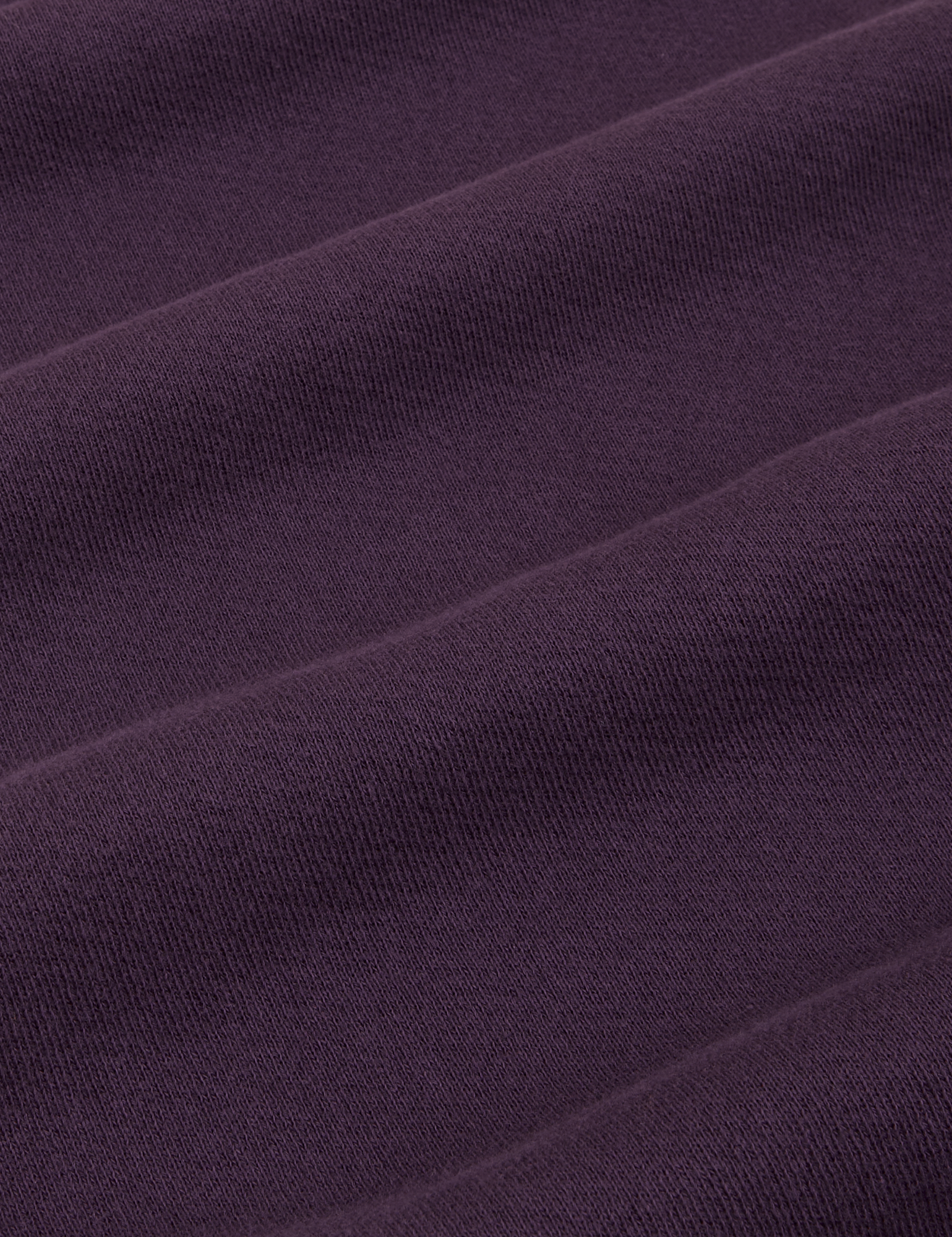 Cropped Zip Hoodie in Nebula Purple fabric detail close up