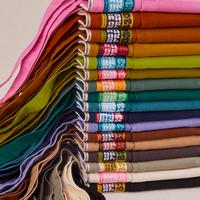 Over-Shoulder Zip Mini Tote stacked in an array of colors