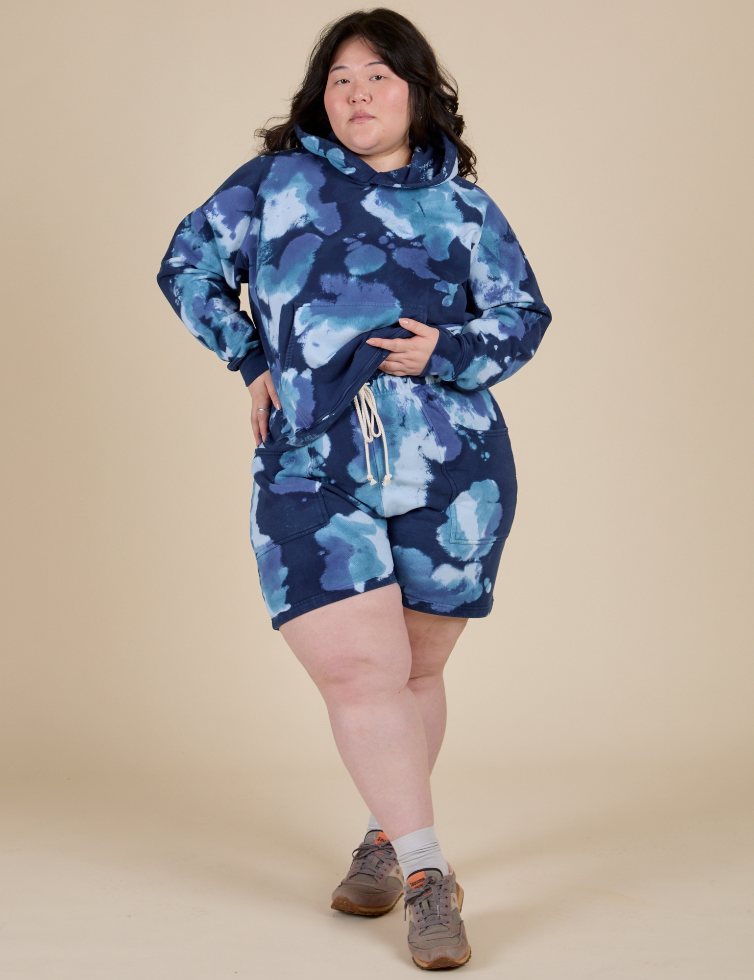 Heavyweight Oversized Hoodie - Blue Magic Waters – BIG BUD PRESS