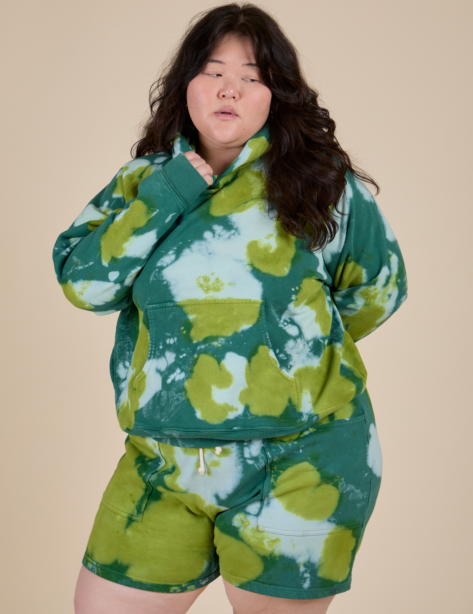 Heavyweight Oversized Hoodie - Green Magic Waters – BIG BUD PRESS